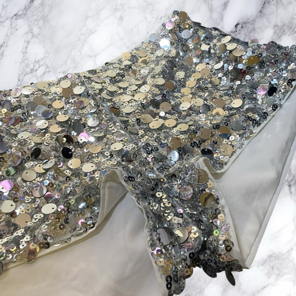 Superdown Kaori Mini Short Silver - image 5